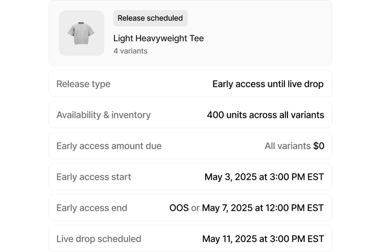 PASSWORDLESS DASHBOARD feature